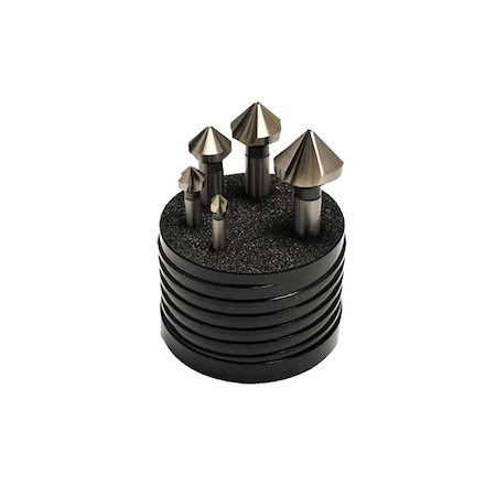 Sowa 7pc 3Flute 90Deg Cobalt Countersink Set 121866